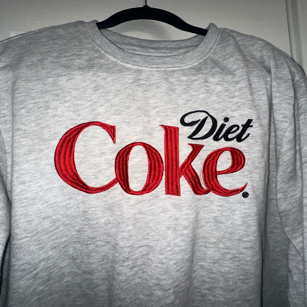 Coca Cola Gray Sweatshirt